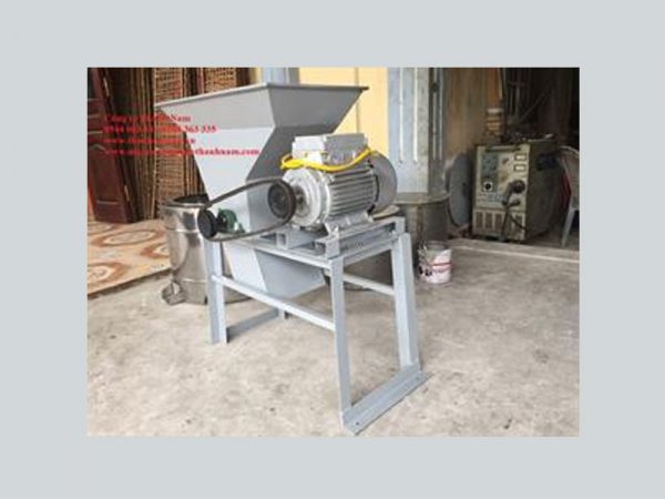 Máy nghiền tinh bột nghệ tươi, sắn dây
