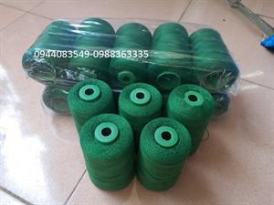 Chỉ khâu bao màu xanh lá| chỉ khâu bao se 9 sợi 1 cuộn 2 lạng