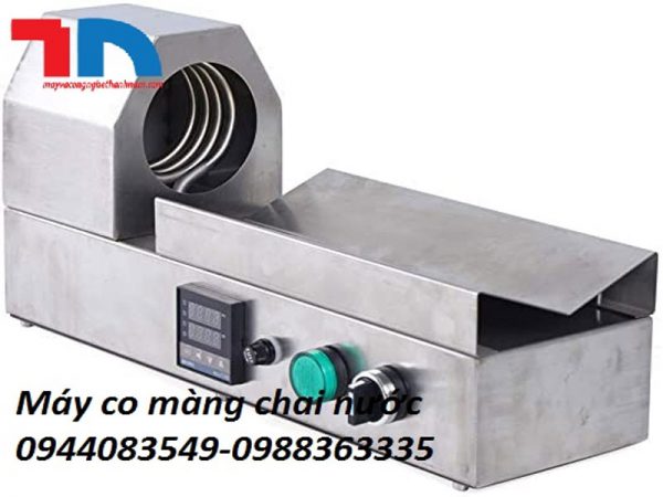 Máy co màng nắp chai nước