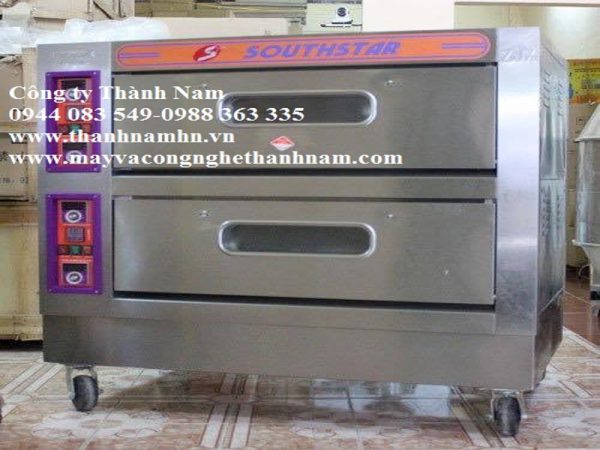 Lò nướng bánh 2 tầng 4 khay